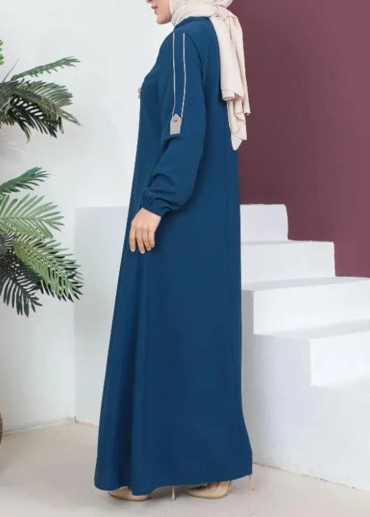 Turkish Abaya ( Blue )