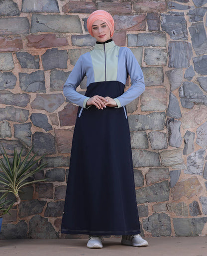 Skyline Contrast Urban Edge Jilbab