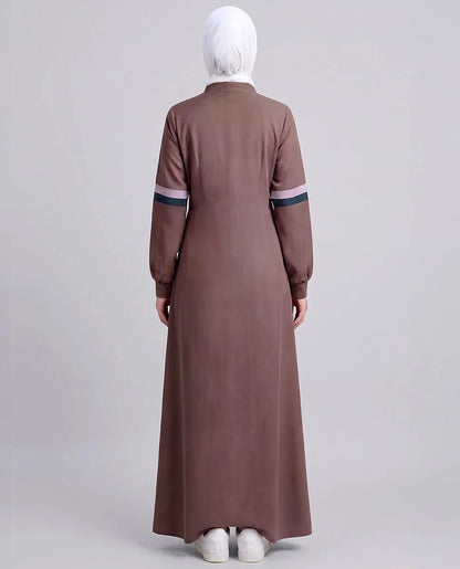 Modest Blush Full Front Open Jilbab ( pre-order)