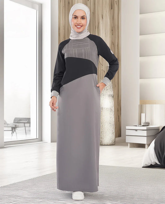 Urban Edge Contrast Jilbab