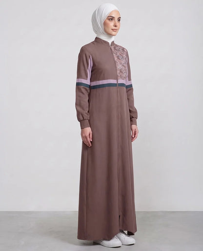 Modest Blush Full Front Open Jilbab ( pre-order)