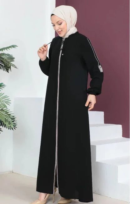 عباية تركية (لون أسود)