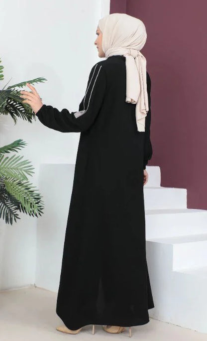 عباية تركية (لون أسود)