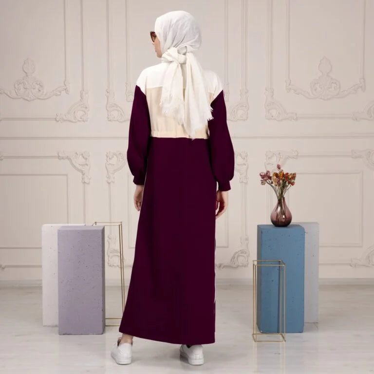 نمط تركي 4 (عنابي)